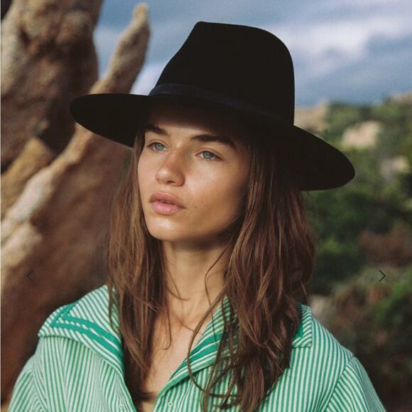 Lack of color the grove wool fedora NWT medium main image 5